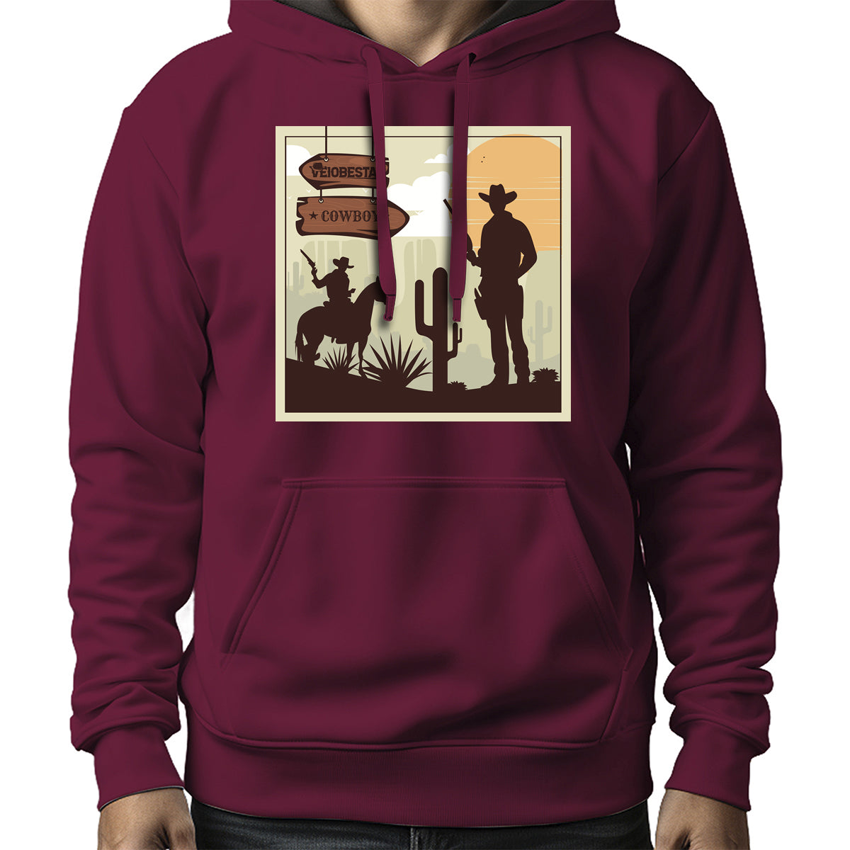 MOLETOM MASCULINO ESTRADA COWBOY VEIOBESTA