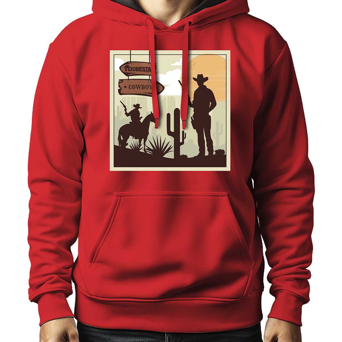 MOLETOM MASCULINO ESTRADA COWBOY VEIOBESTA