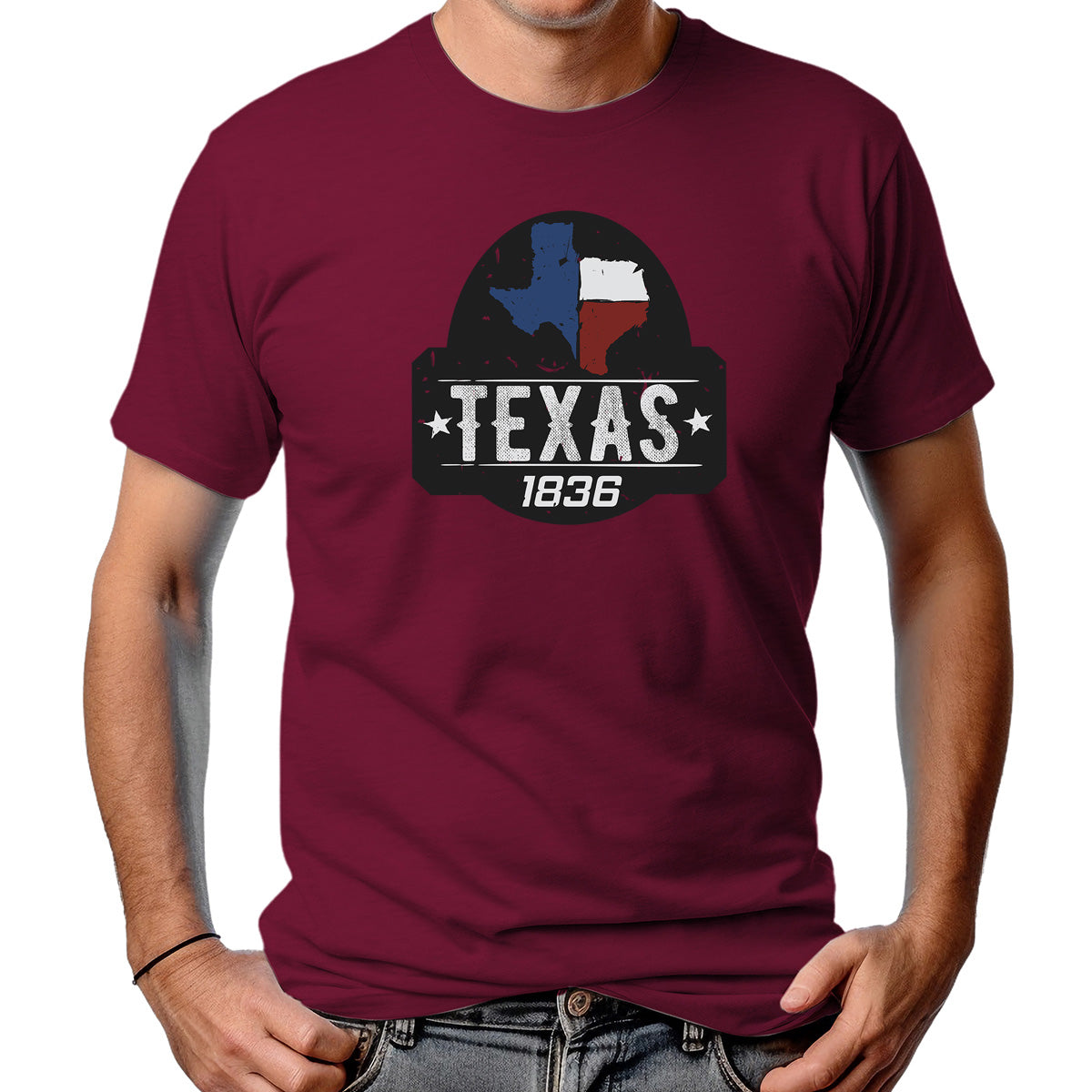 CAMISETA MASCULINA TEXAS 1836