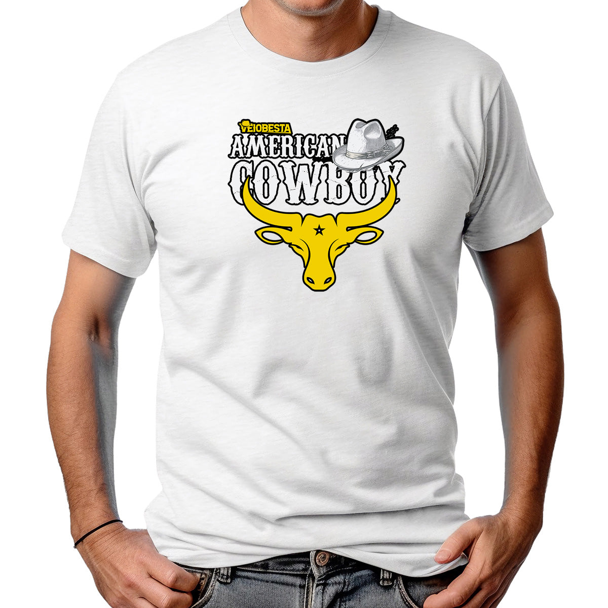 CAMISETA MASCULINA COWBOY AMERICANO