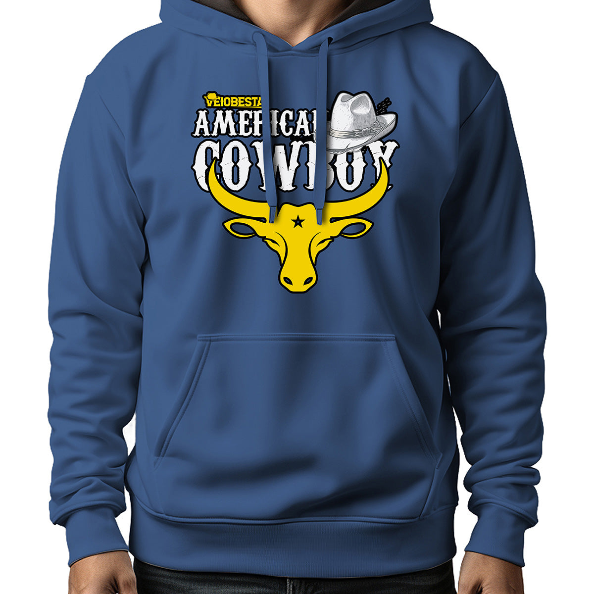 MOLETOM MASCULINO COWBOY AMERICANO