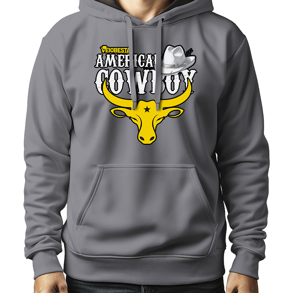 MOLETOM MASCULINO COWBOY AMERICANO