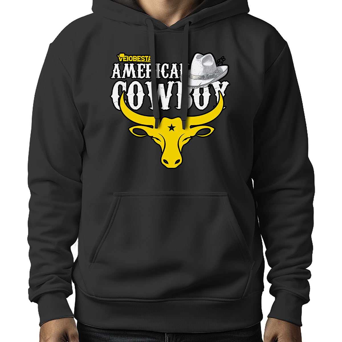 MOLETOM MASCULINO COWBOY AMERICANO