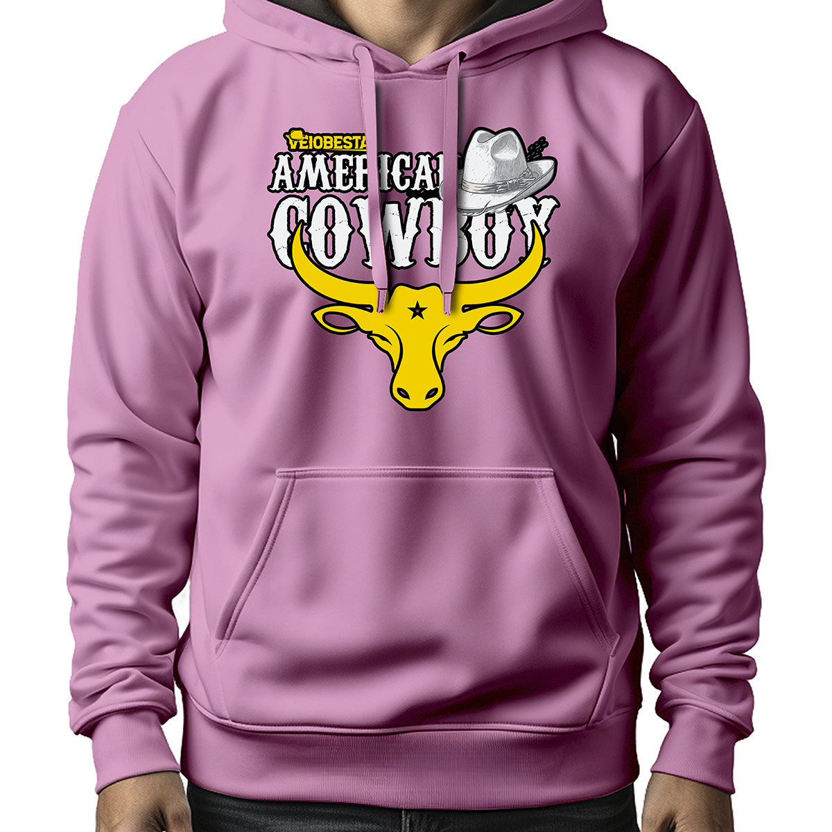 MOLETOM MASCULINO COWBOY AMERICANO