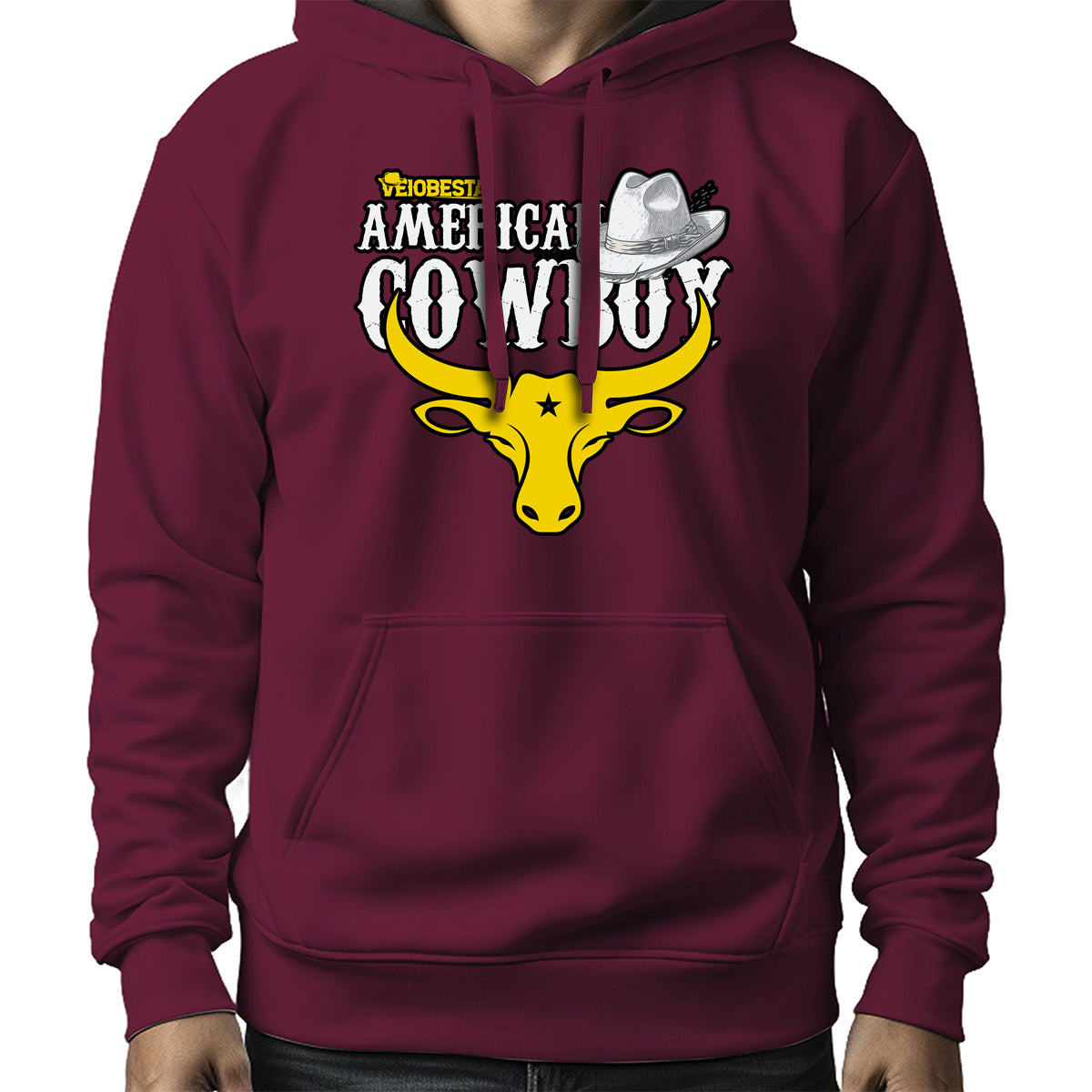 MOLETOM MASCULINO COWBOY AMERICANO