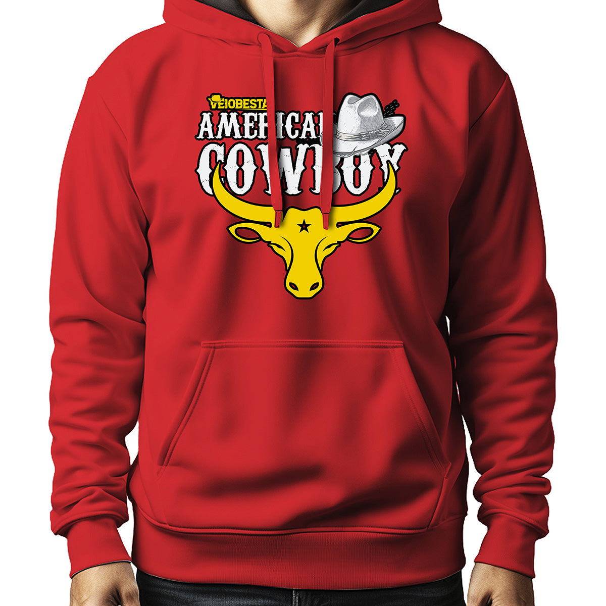 MOLETOM MASCULINO COWBOY AMERICANO