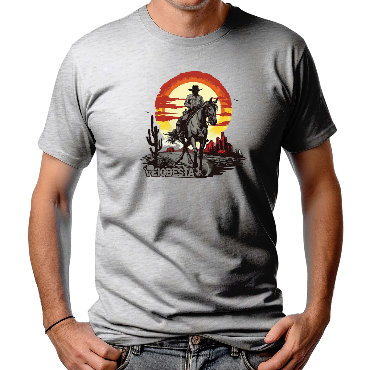 CAMISETA MASCULINA CAVALHEIRO DO DESERTO 3
