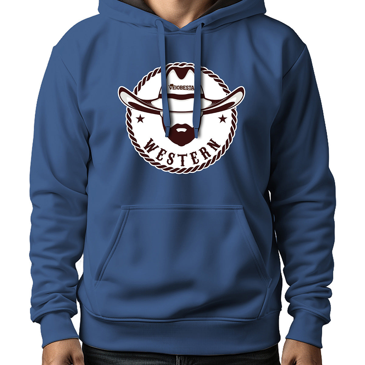 MOLETOM MASCULINO COWBOY BARBUDO
