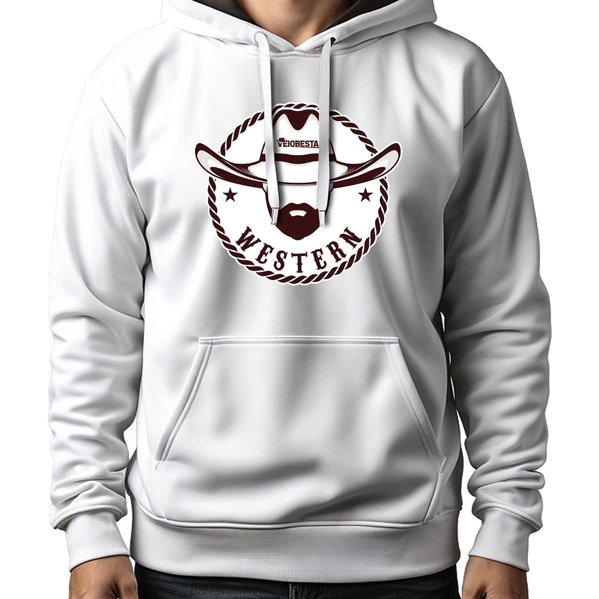 MOLETOM MASCULINO COWBOY BARBUDO