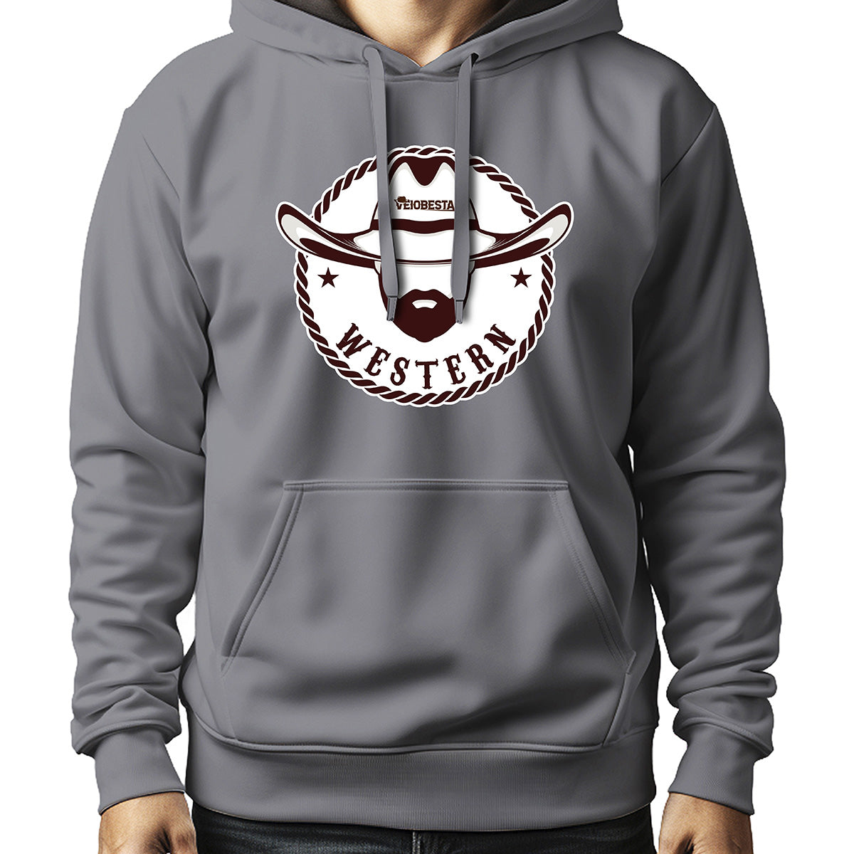 MOLETOM MASCULINO COWBOY BARBUDO