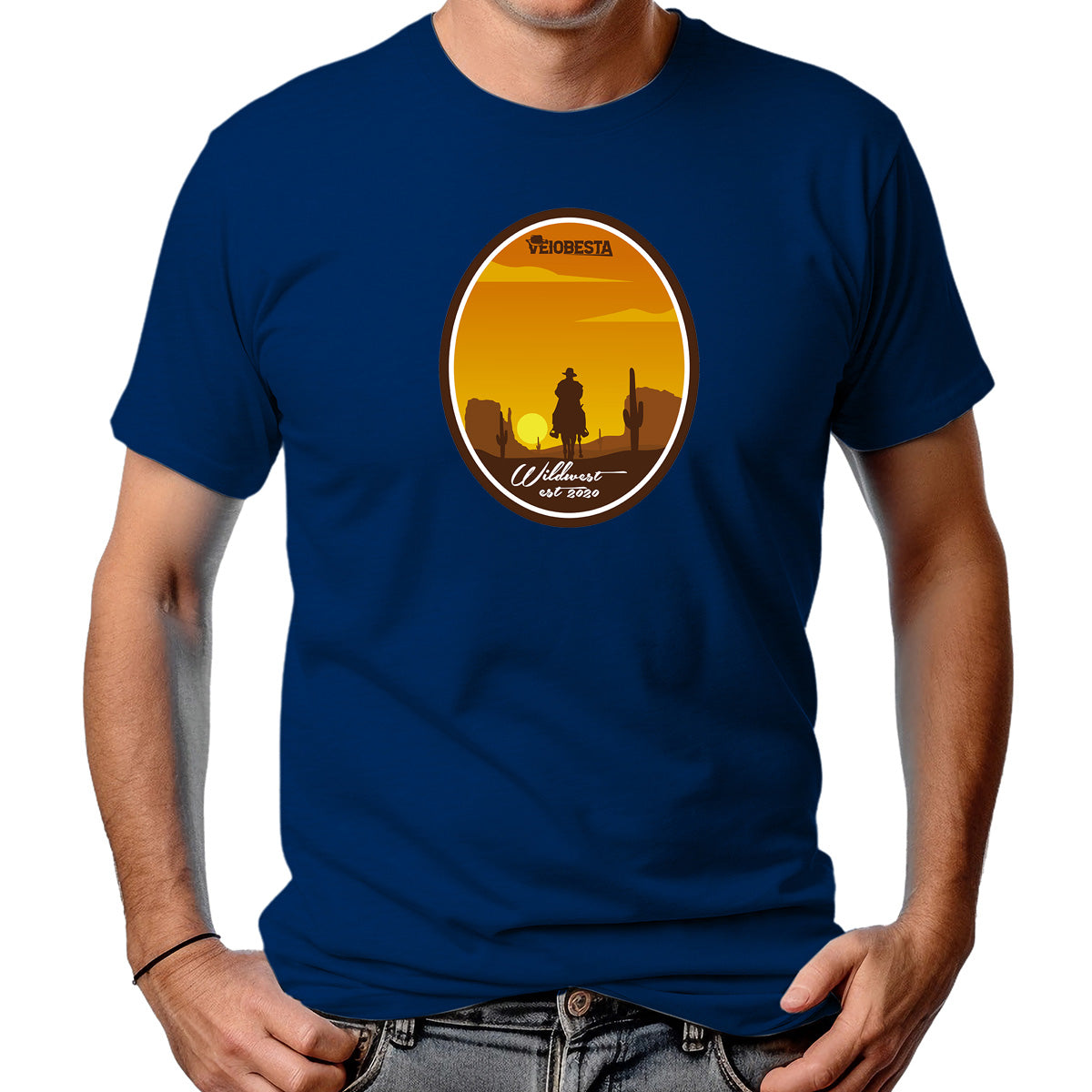 CAMISETA MASCULINA WILDWEST EST 2020