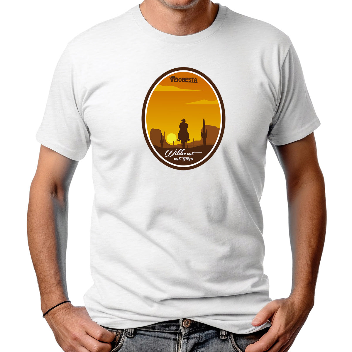 CAMISETA MASCULINA WILDWEST EST 2020