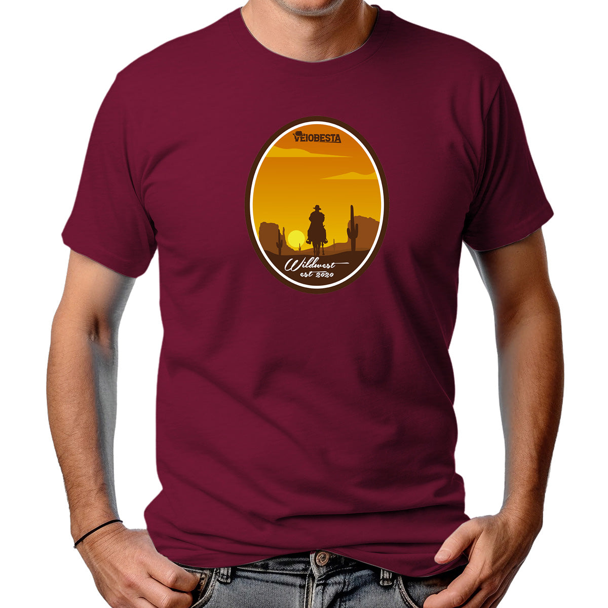 CAMISETA MASCULINA WILDWEST EST 2020