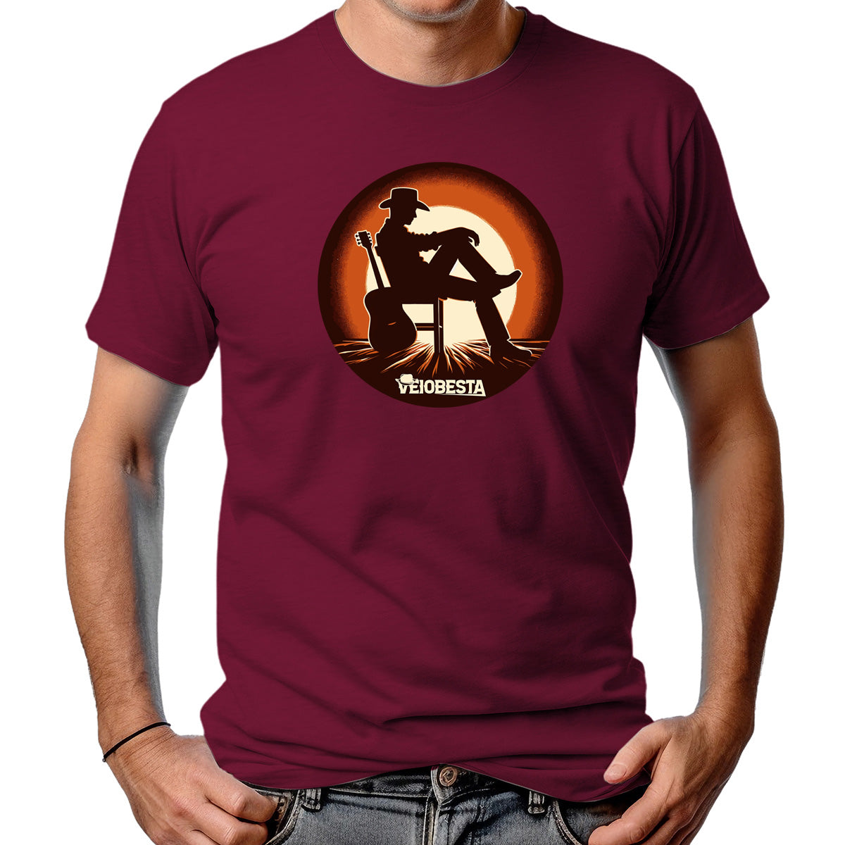 CAMISETA MASCULINA COWBOY VIOLONISTA 2