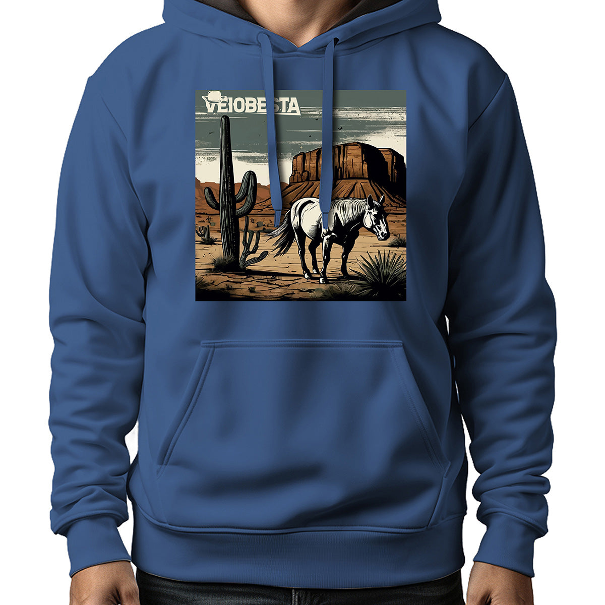 MOLETOM MASCULINO O CAVALO E O CACTO