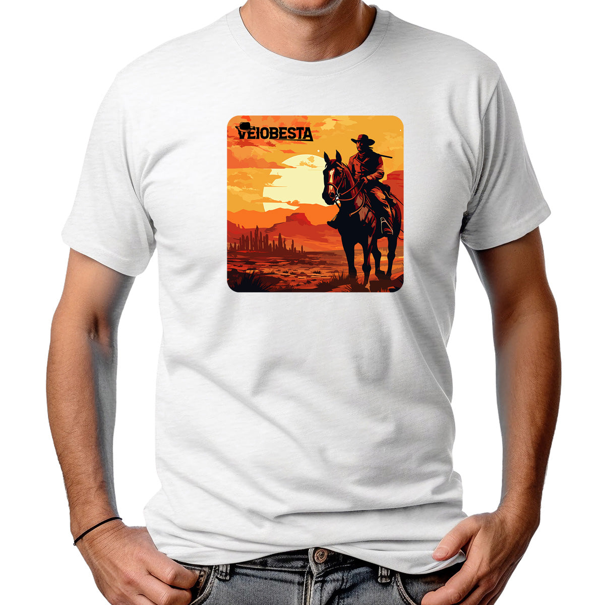 CAMISETA MASCULINA CAVALHEIRO DO DESERTO 3