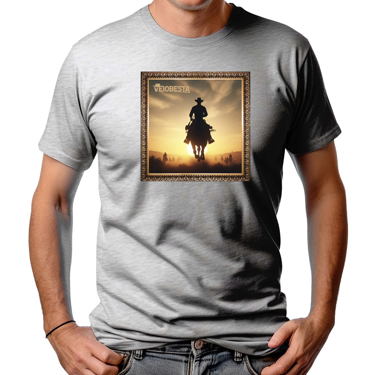 CAMISETA MASCULINA O ULTIMO COWBOY