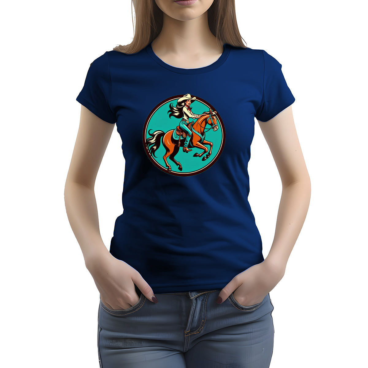 CAMISETA FEMININA LIKE A COWGIRL