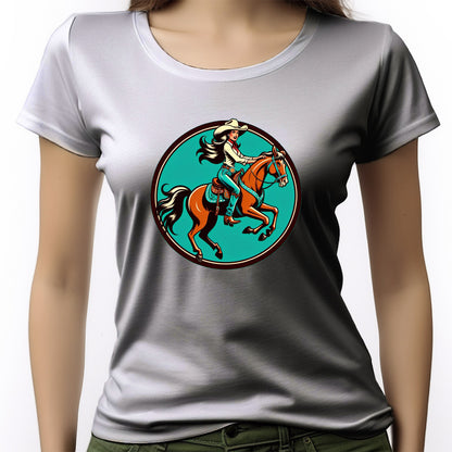 CAMISETA FEMININA LIKE A COWGIRL