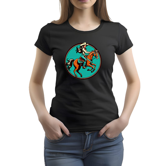 CAMISETA FEMININA LIKE A COWGIRL