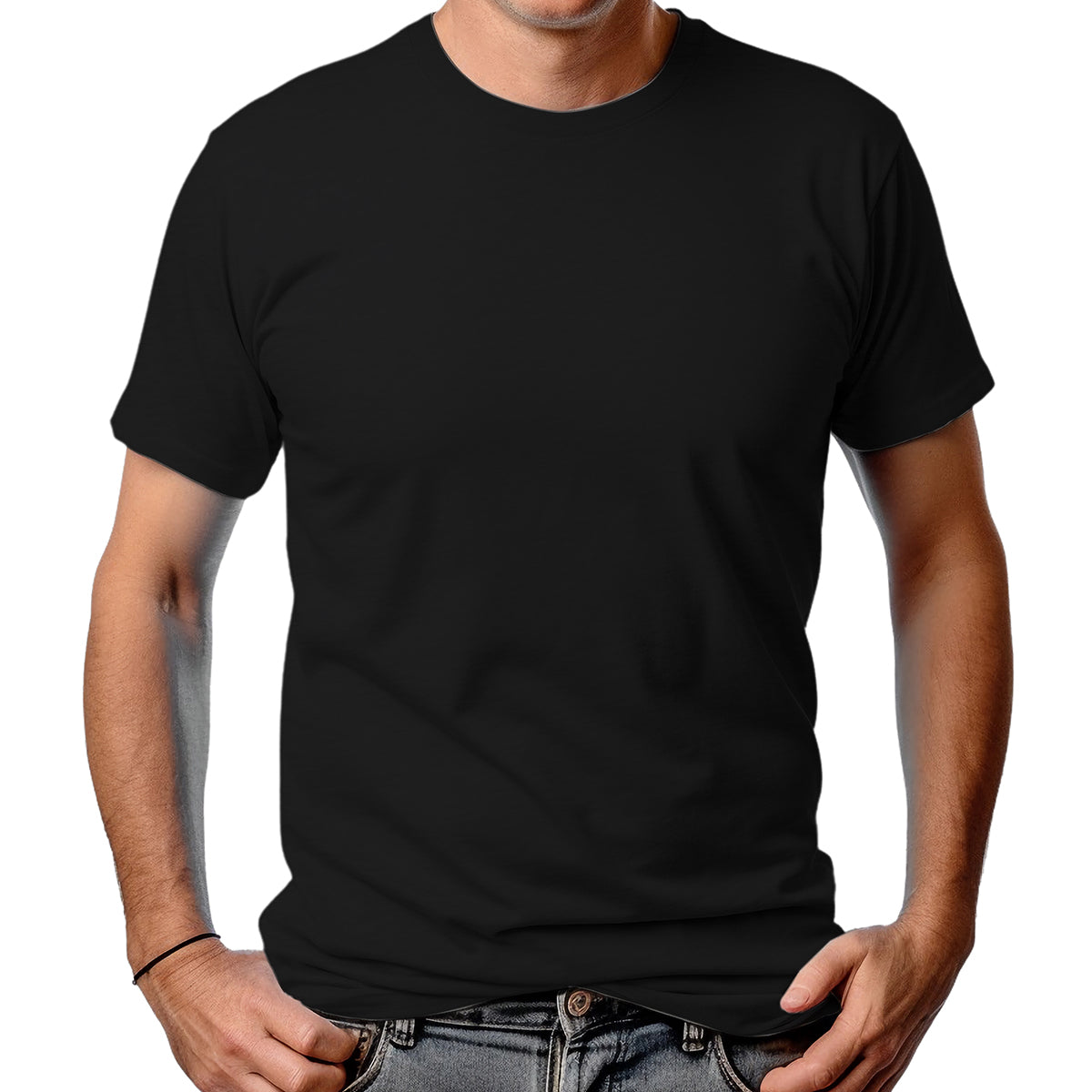 CAMISETA LISA UNISSEX ALGODÃO POLIÉSTER