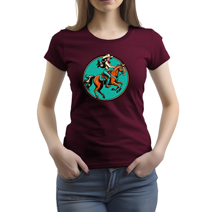 CAMISETA FEMININA LIKE A COWGIRL