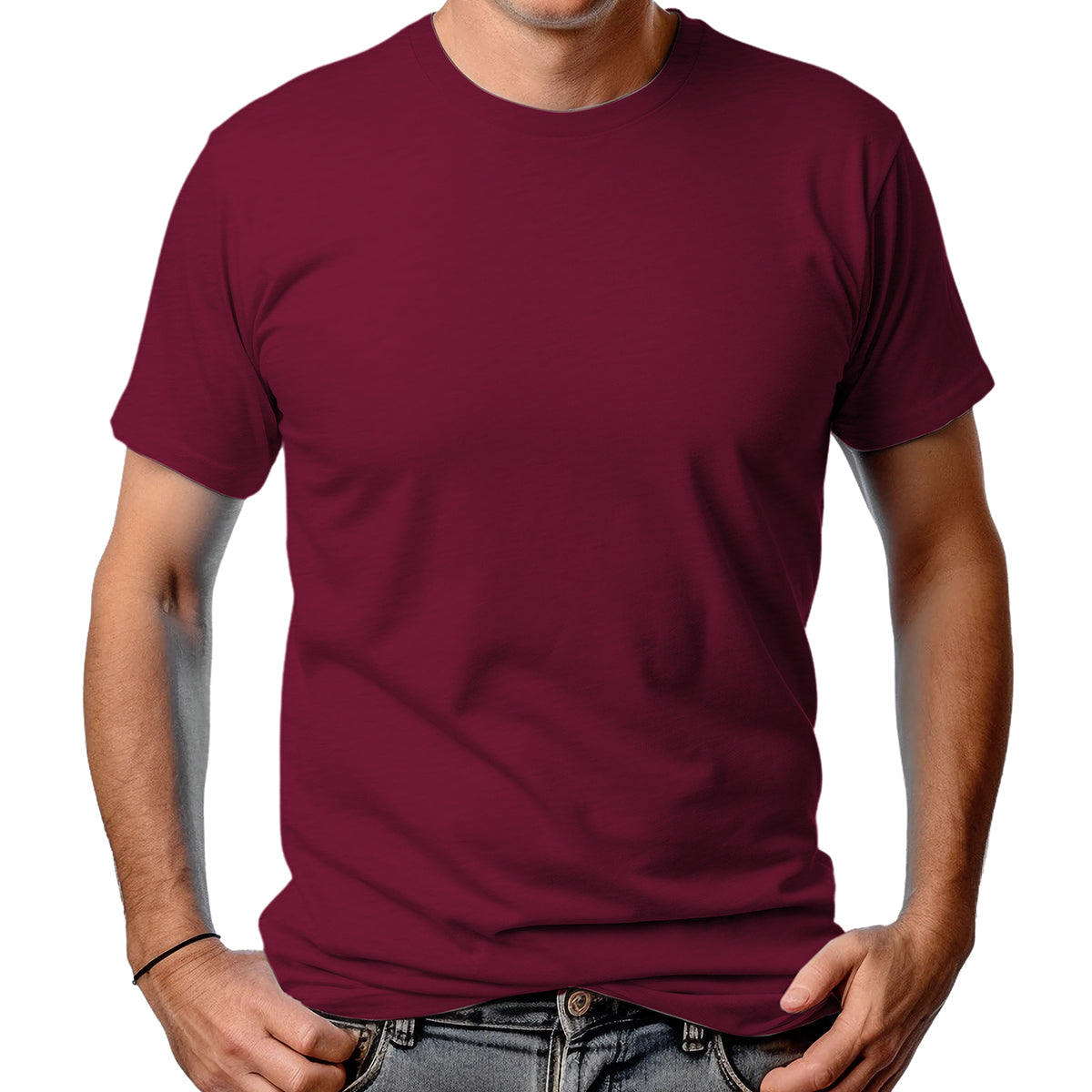 CAMISETA LISA UNISSEX ALGODÃO POLIÉSTER