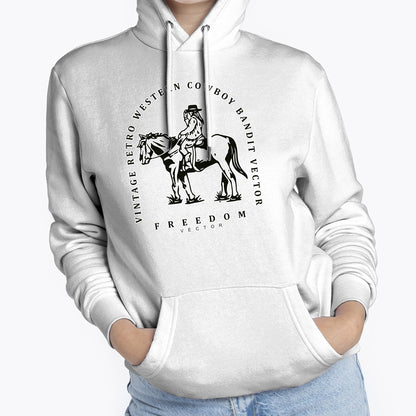 MOLETOM FEMININO VINTAGE RETRO WESTERN