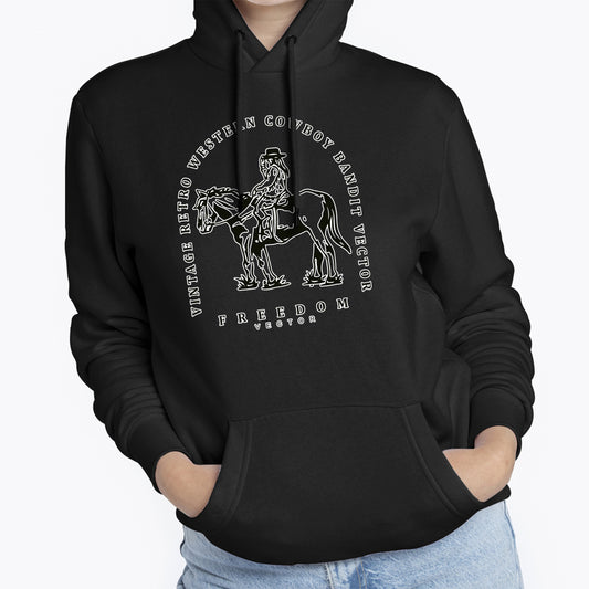 MOLETOM FEMININO VINTAGE RETRO WESTERN
