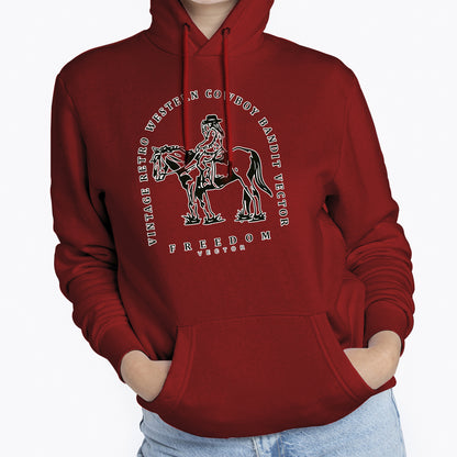MOLETOM FEMININO VINTAGE RETRO WESTERN