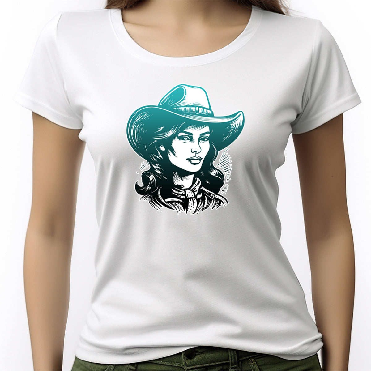 CAMISETA FEMININA WESTERN COUNTRY GIRL