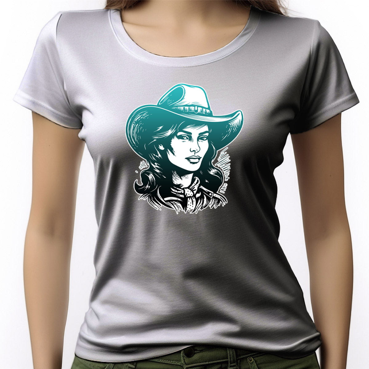 CAMISETA FEMININA WESTERN COUNTRY GIRL