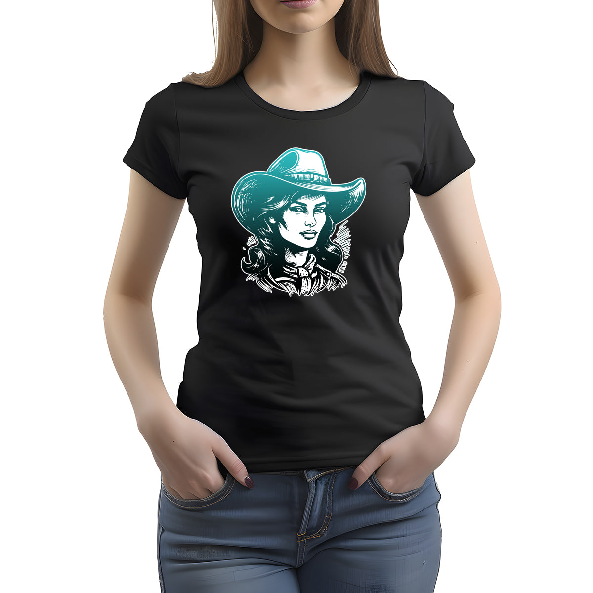 CAMISETA FEMININA WESTERN COUNTRY GIRL