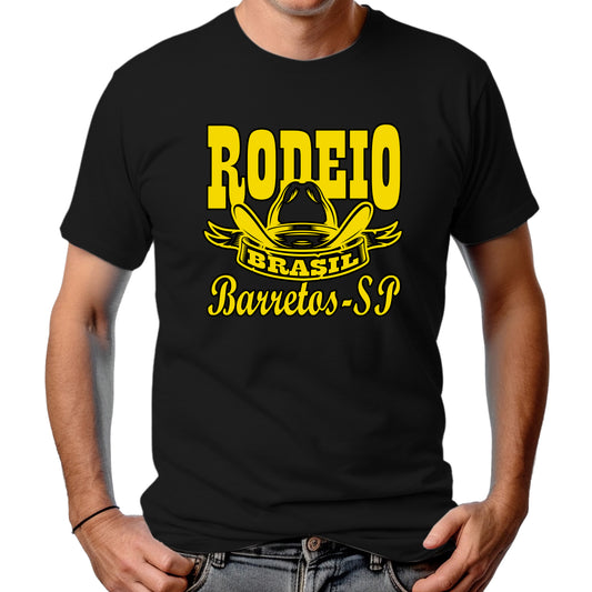 CAMISETA MASCULINA RODEIO BRASIL BARRETOS