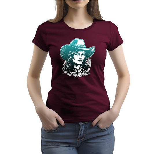 CAMISETA FEMININA WESTERN COUNTRY GIRL
