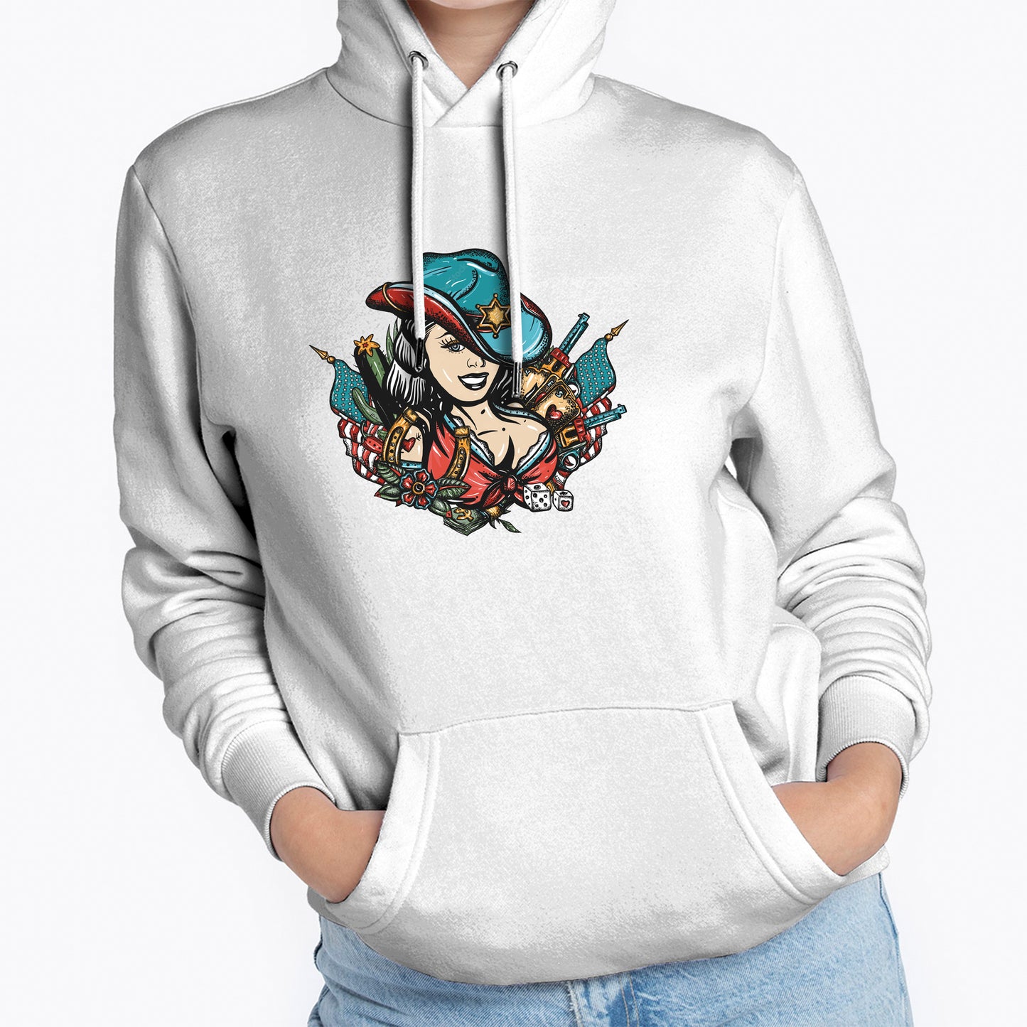 MOLETOM FEMININO OLD CARTOON GIRL