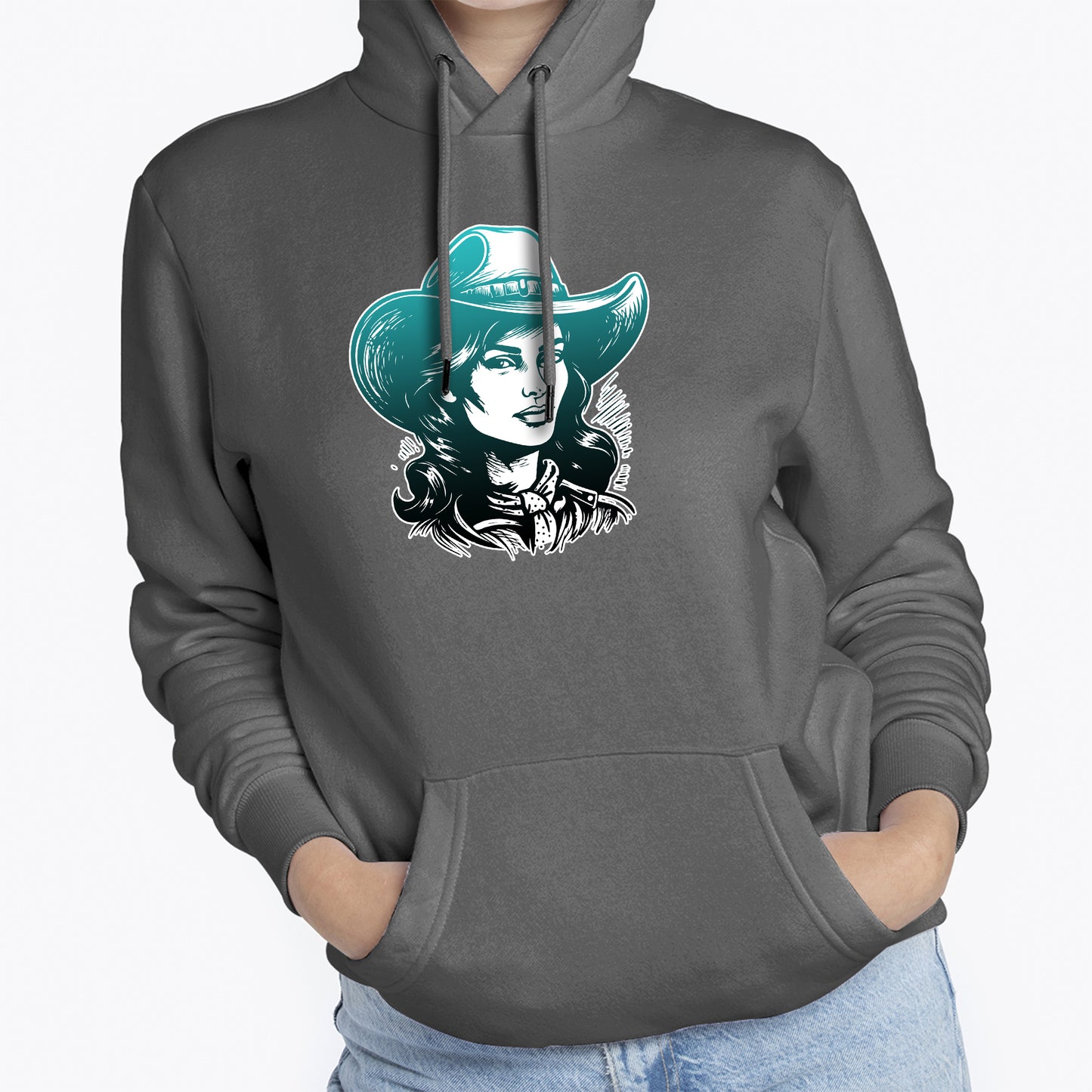 MOLETOM FEMININO WESTERN COUNTRY GIRL