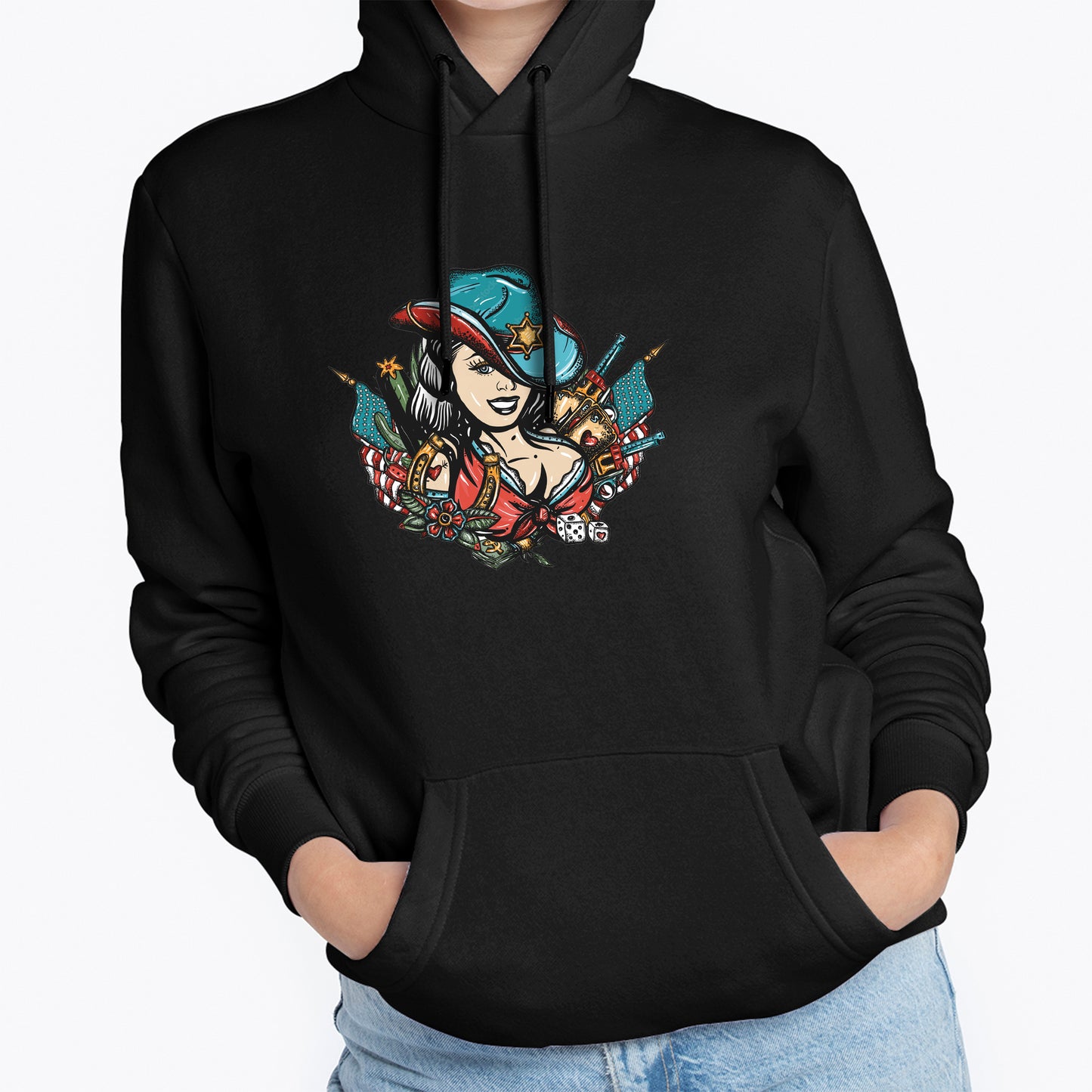 MOLETOM FEMININO OLD CARTOON GIRL
