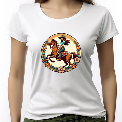 CAMISETA FEMININA LIKE A COWGIRL 2