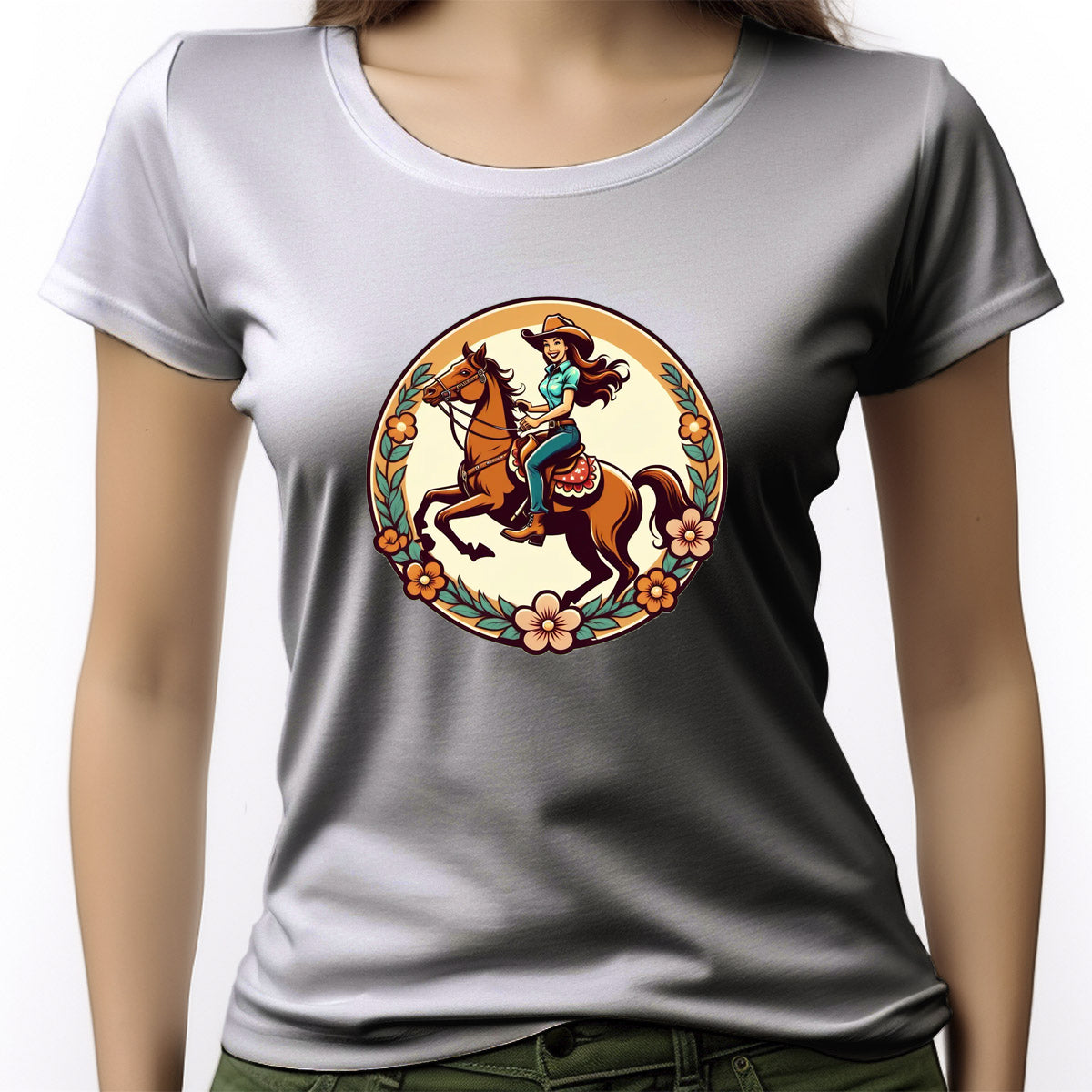 CAMISETA FEMININA LIKE A COWGIRL 2
