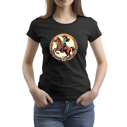 CAMISETA FEMININA LIKE A COWGIRL 2
