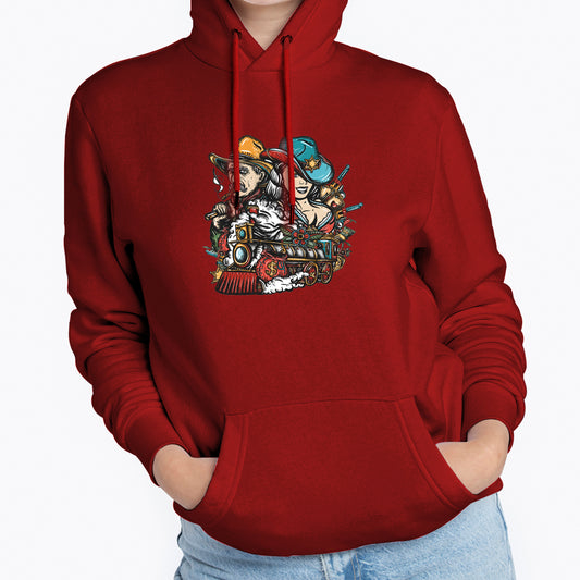 MOLETOM FEMININO OLD CARTOON COUPLE
