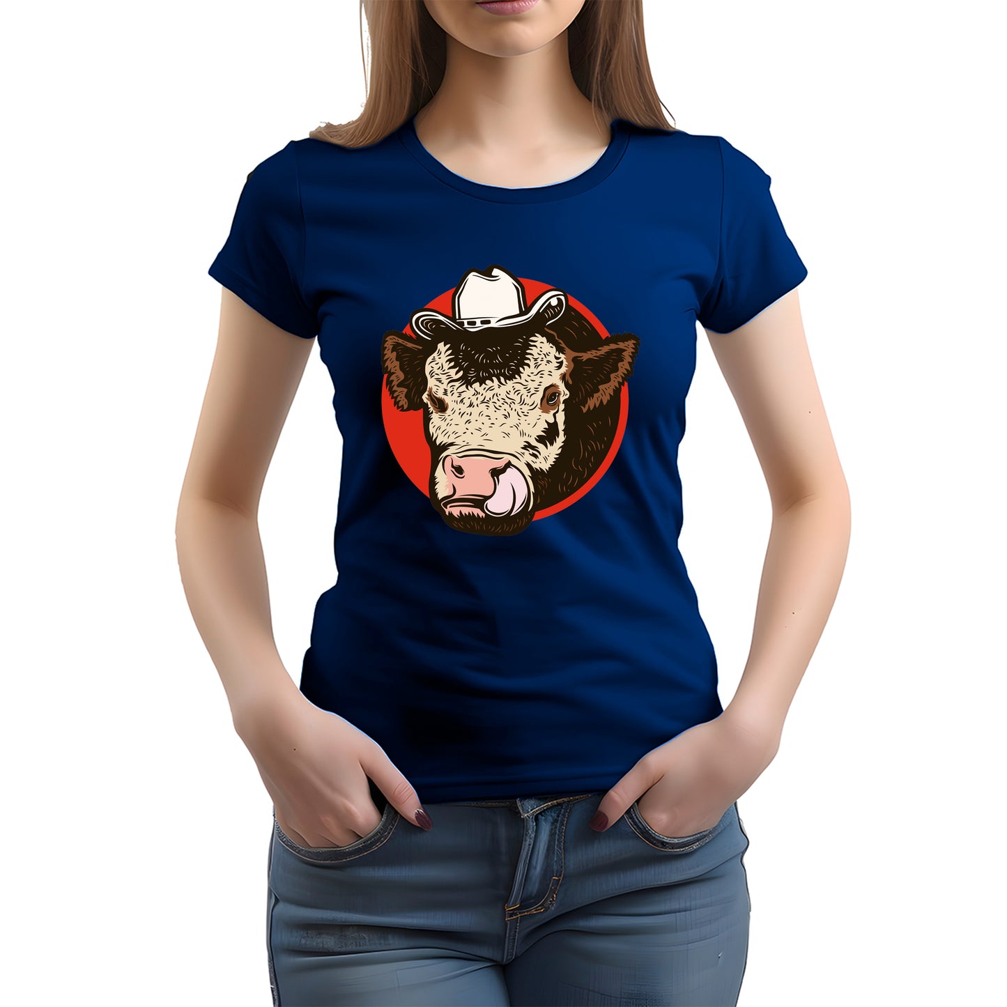 CAMISETA FEMININA CUTTY COW