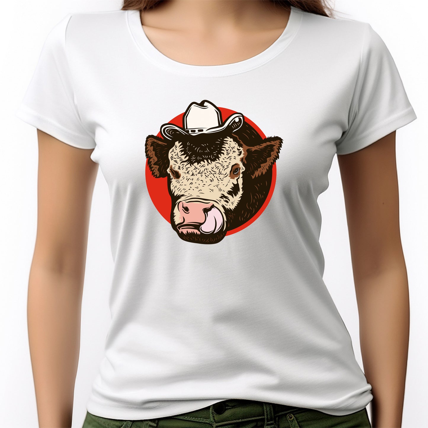 CAMISETA FEMININA CUTTY COW