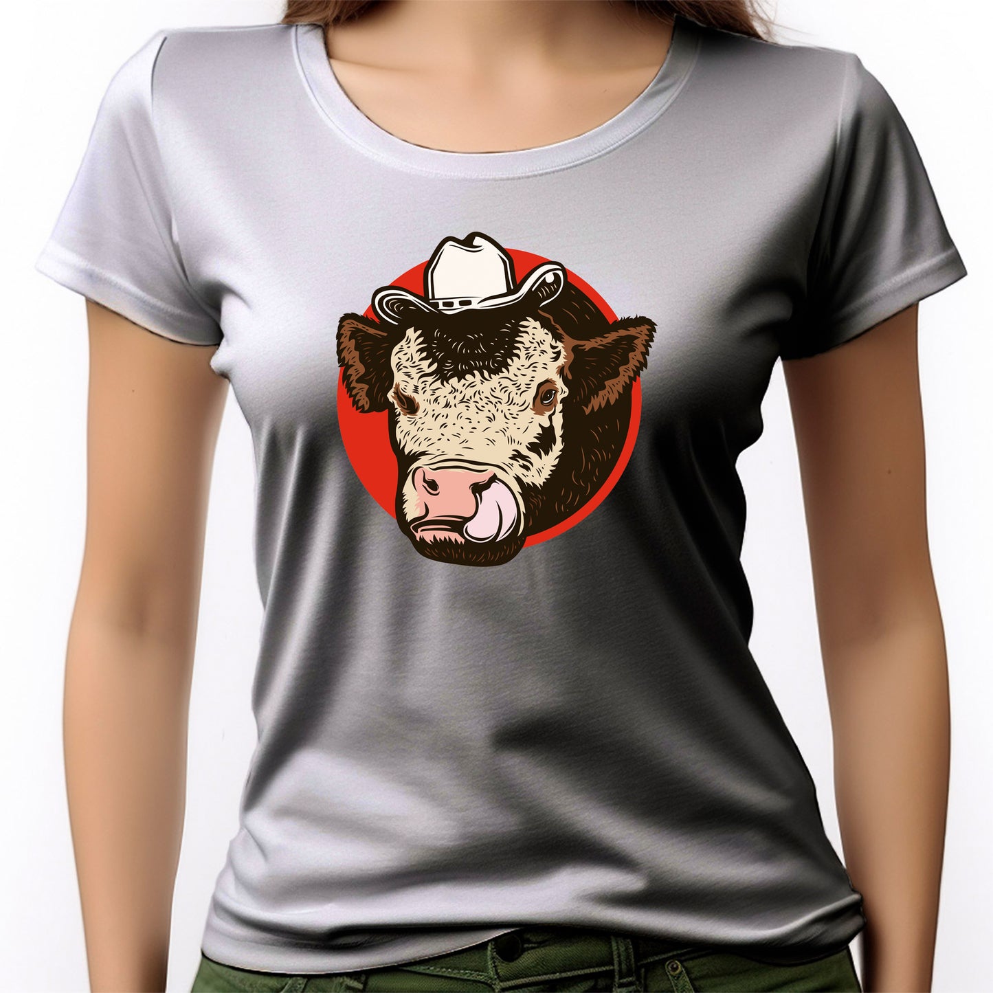 CAMISETA FEMININA CUTTY COW