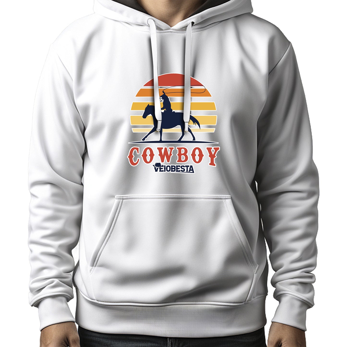 MOLETOM MASCULINO COWBOY VEIOBESTA