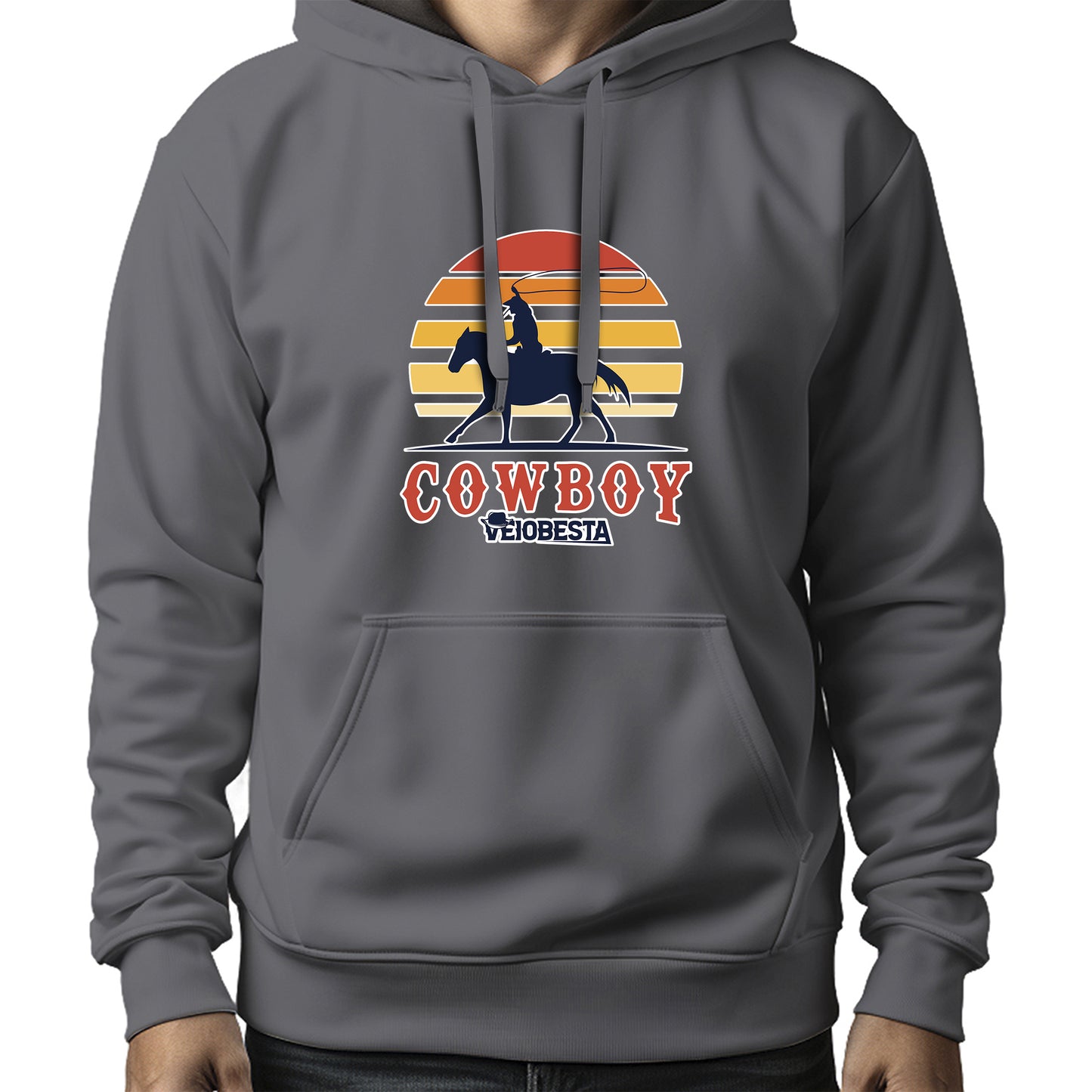 MOLETOM MASCULINO COWBOY VEIOBESTA