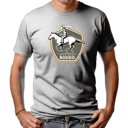 CAMISETA MASCULINA WILD WEST RODEIO