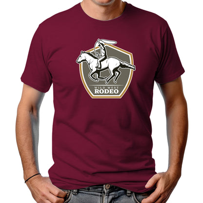 CAMISETA MASCULINA WILD WEST RODEIO