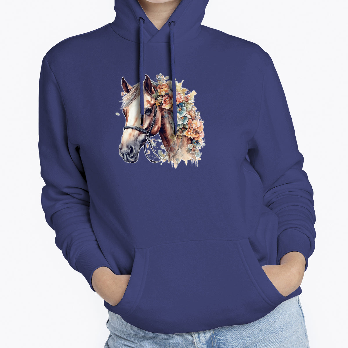 MOLETOM FEMININO FLOWER HORSE